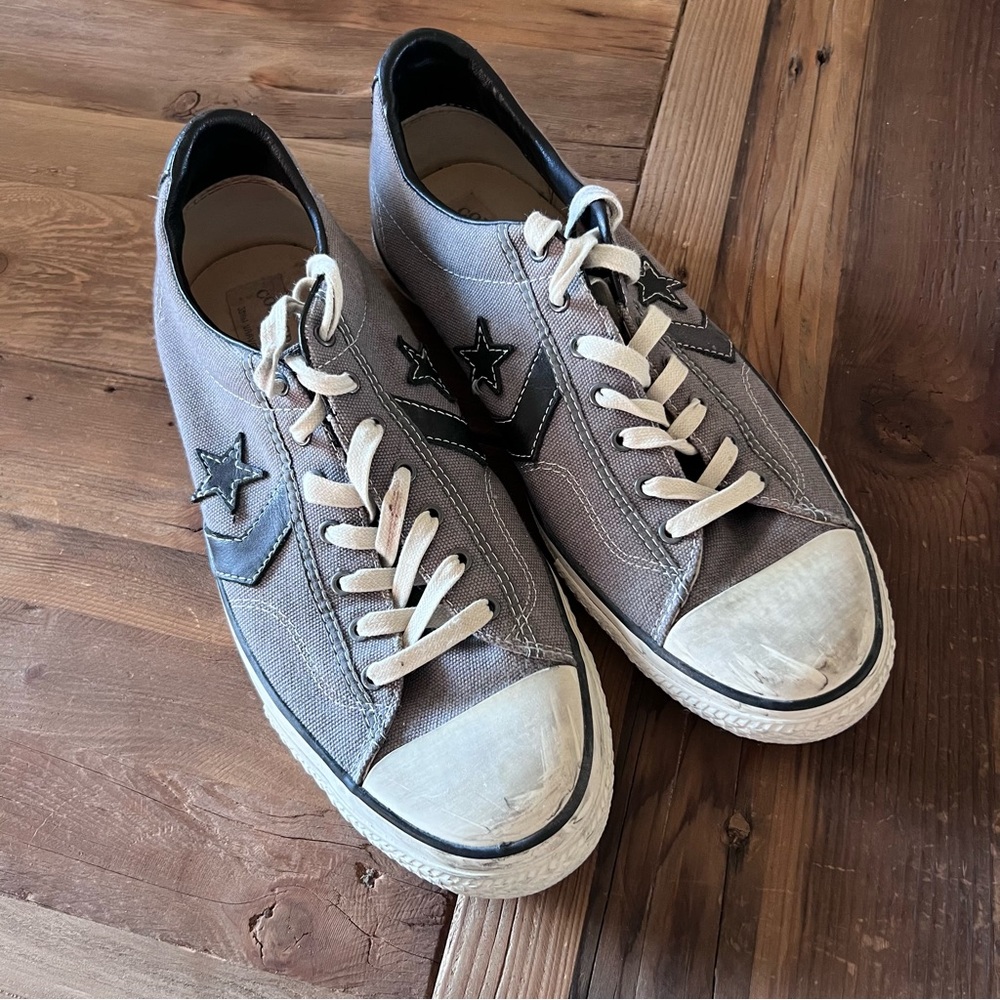 Men’s Converse John Varvatos Chuck Taylor All Star Shoes Black/Grey Size 11.5